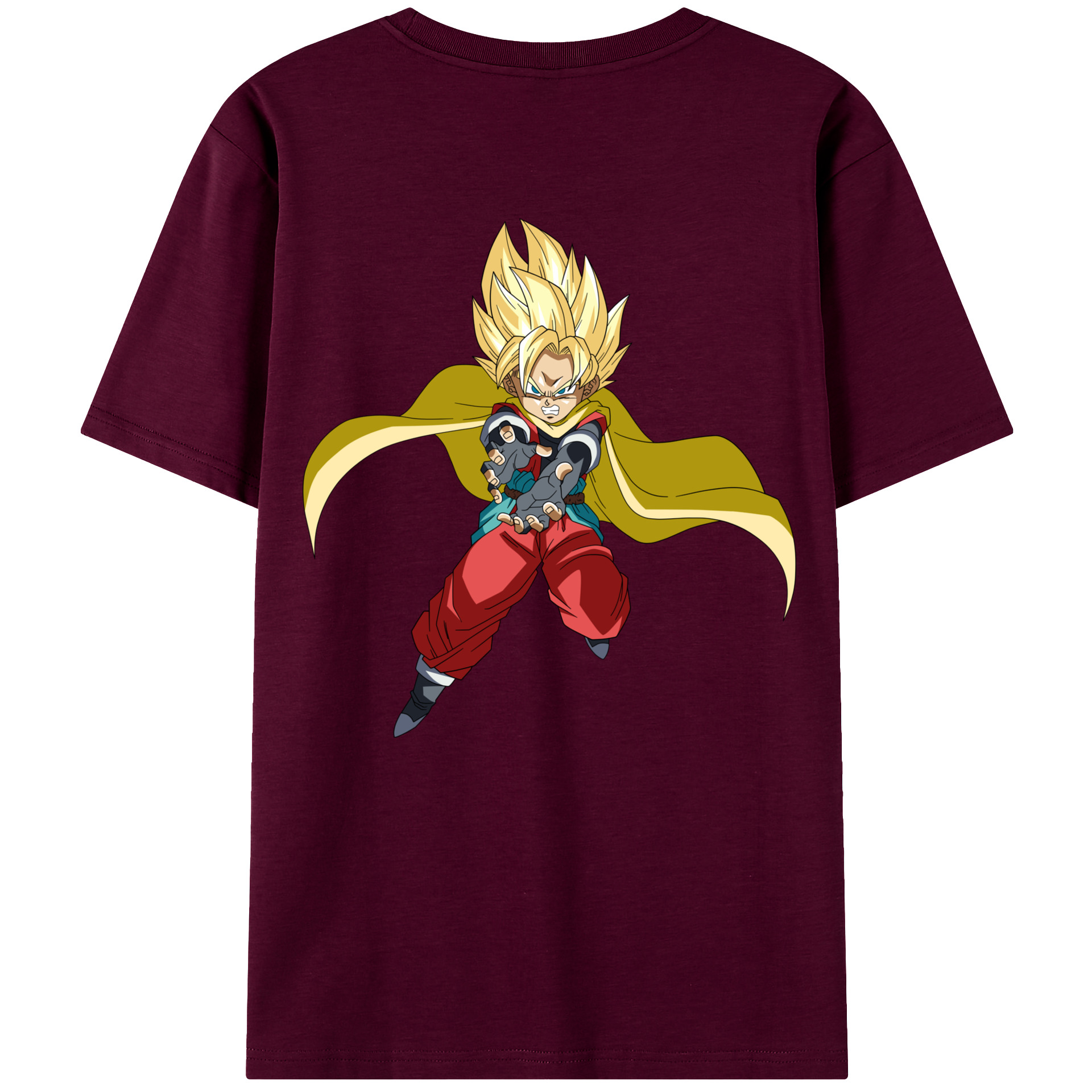 （画像用） ドラゴンボール DRAGON BALL レディース半袖Tシャツ(バックプリント)